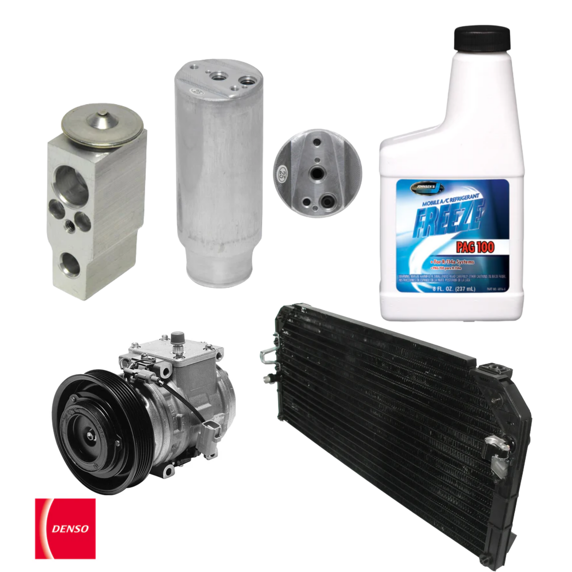 Combo de Compresor de Aire Toyota Corolla 1998-2002 - Brothers Parts Delivery