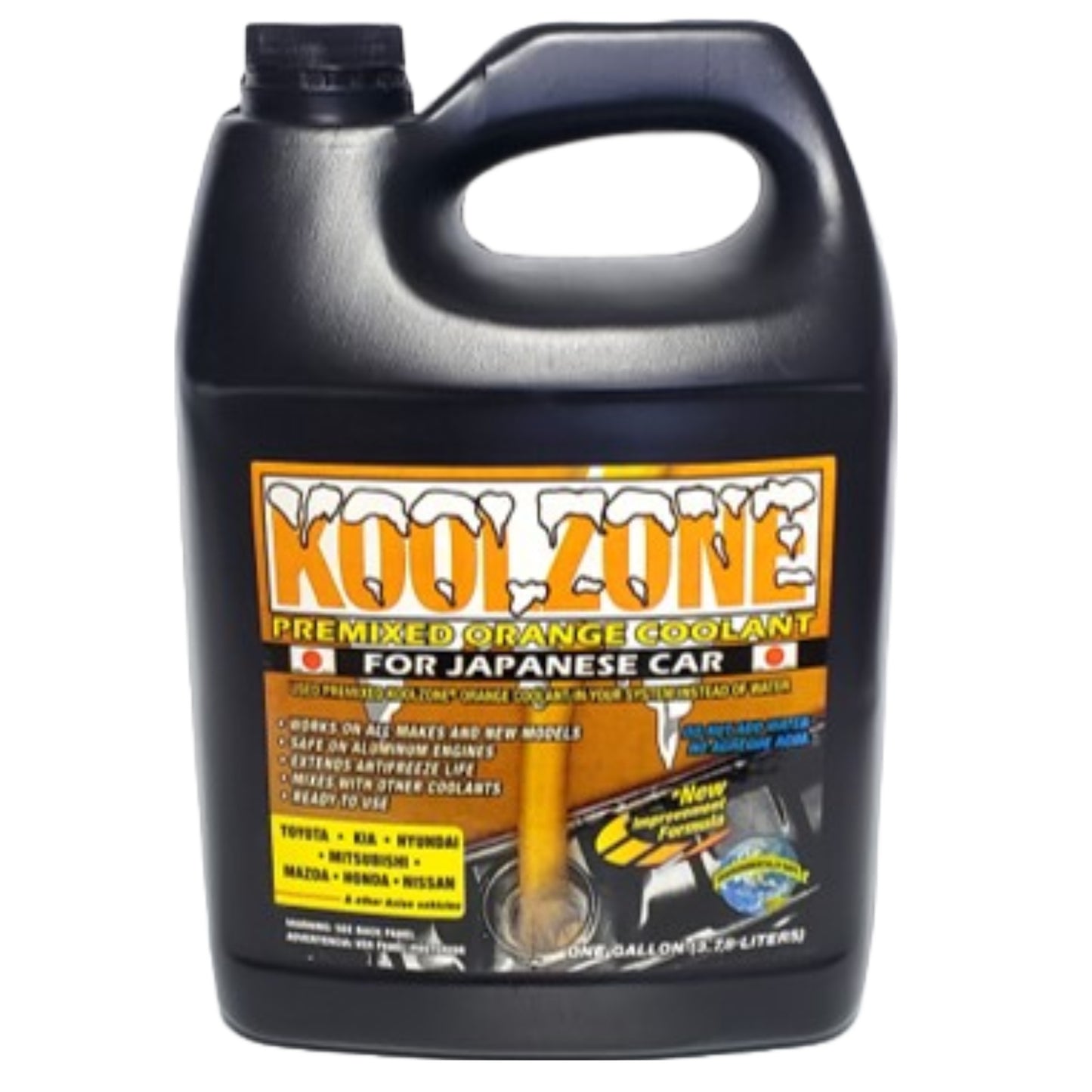 coolant orange -carros asia