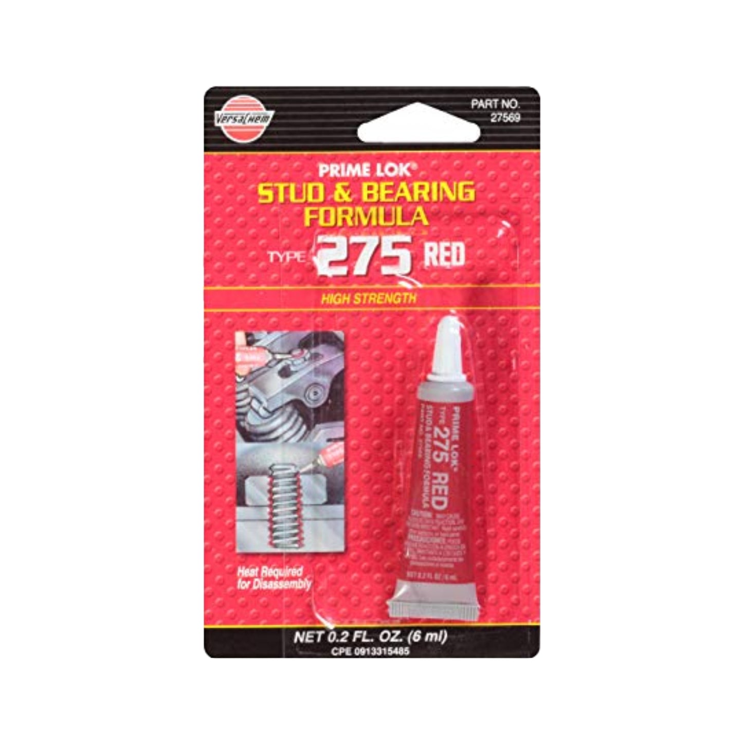 locktie threadlock heavy red
