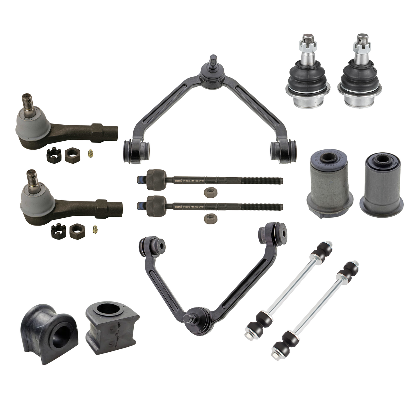 Kit de Tren Delantero Mazda B2300 2001-2010 (Guaguas Con Barra de Torsión, sin Esprines) Kit SIN Platos de Abajo - Brothers Parts Delivery