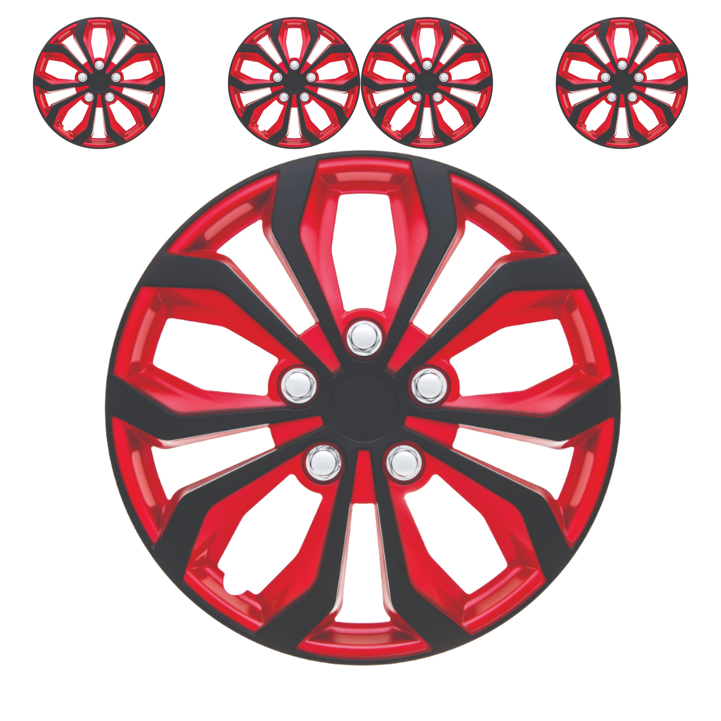 Tapabocinas 17" Spa Red (Set De 4) - Brothers Parts Delivery