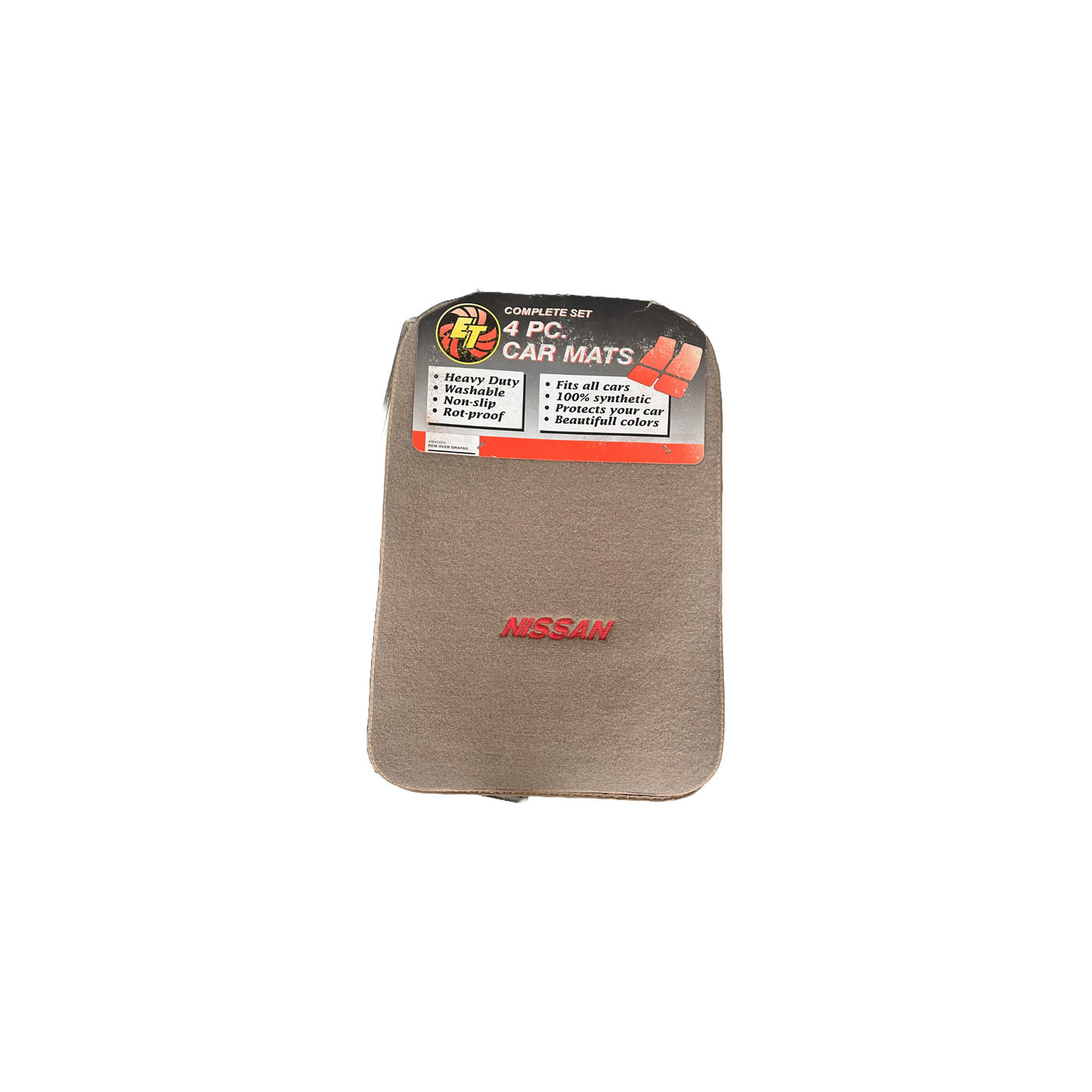 Alfombras 4Pc Nissan Beige