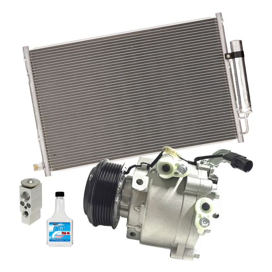 Combo de Compresor de Aire Mitsubishi Outlander 2.4 & 3.0 2007-2009 (Guaguas con compresor PEQUEÑO solamente, verificar muestra) - Brothers Parts Delivery