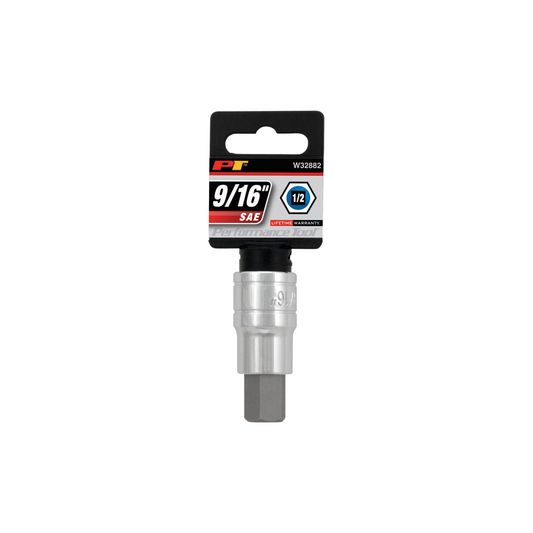 Tools 1/2 Dr 9/16 Hex Bit Sock