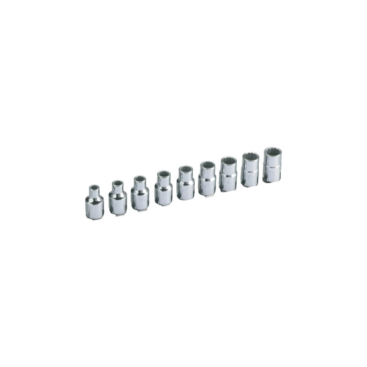 Tools 9Pc 1/2 12Pt Metric Sock
