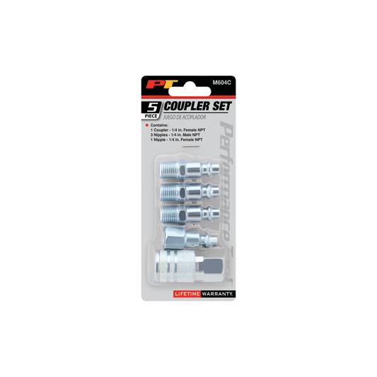 Tools Air 5Pc Coupler Set