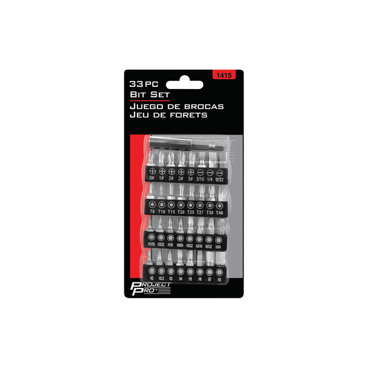 Tools Bit Set 33Pc