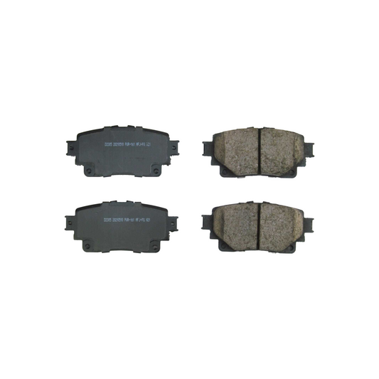 Toyota Corolla 2.0 2019-2025 & Corolla 1.8 2020-2025 &  Highlander 2020-2025 & Sienna 2021-2025 -Pads de Freno TRASEROS D2183=2305 Económico - Brothers Parts Delivery