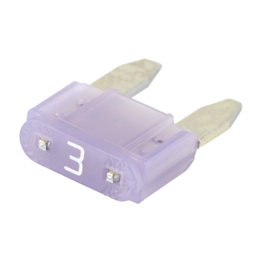 Fusible Mini 3A Pink - Brothers Parts Delivery