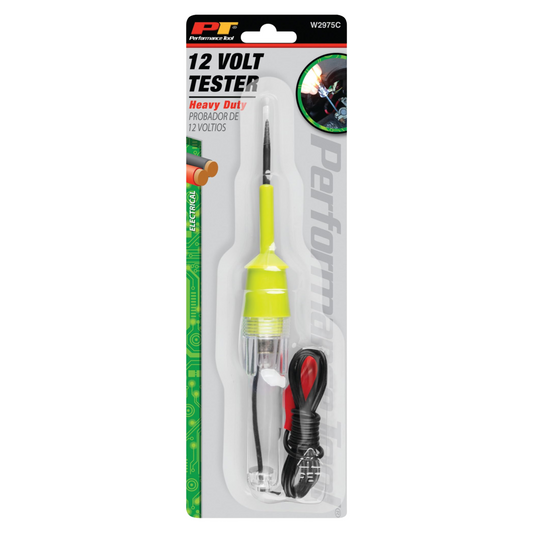 Performance Tool W2975C Deluxe Tester (12 Volt) With 3-Inch Probe - Brothers Parts Delivery