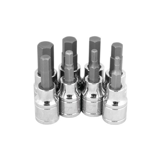 Tools 3/8 Dr Met 8Pc Hex Set