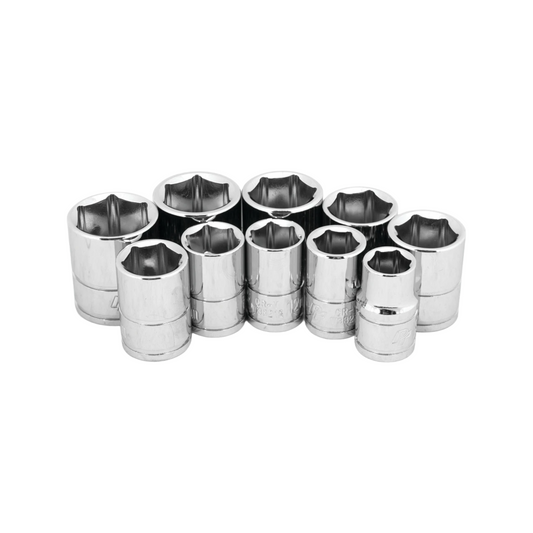 Tools 3/8 6Pt 10Pc Metric Set