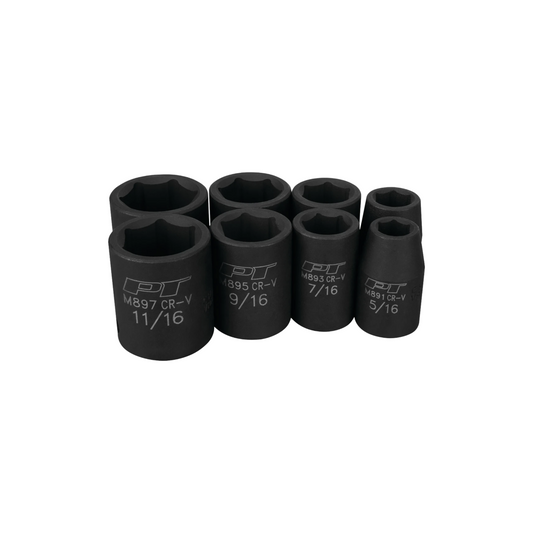 Tools Impact 8Pc 3/8 Sae Set