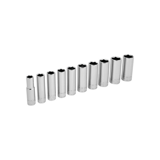 TOOLS 3/8 6PT 10PC METRIC DW