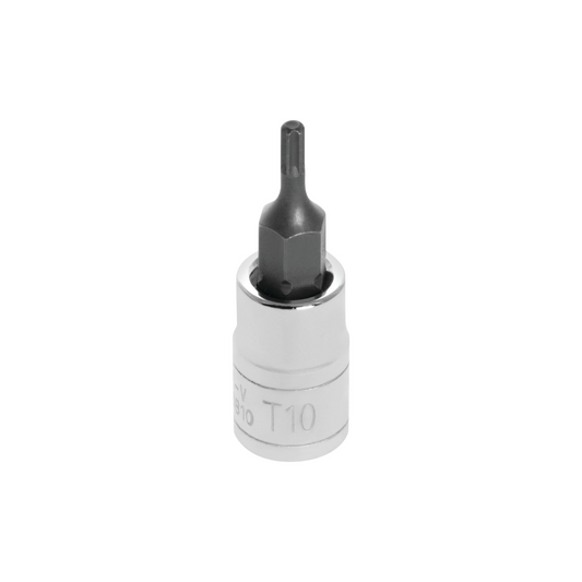 Tools 1/4 Dr T10 Star Bit Sock