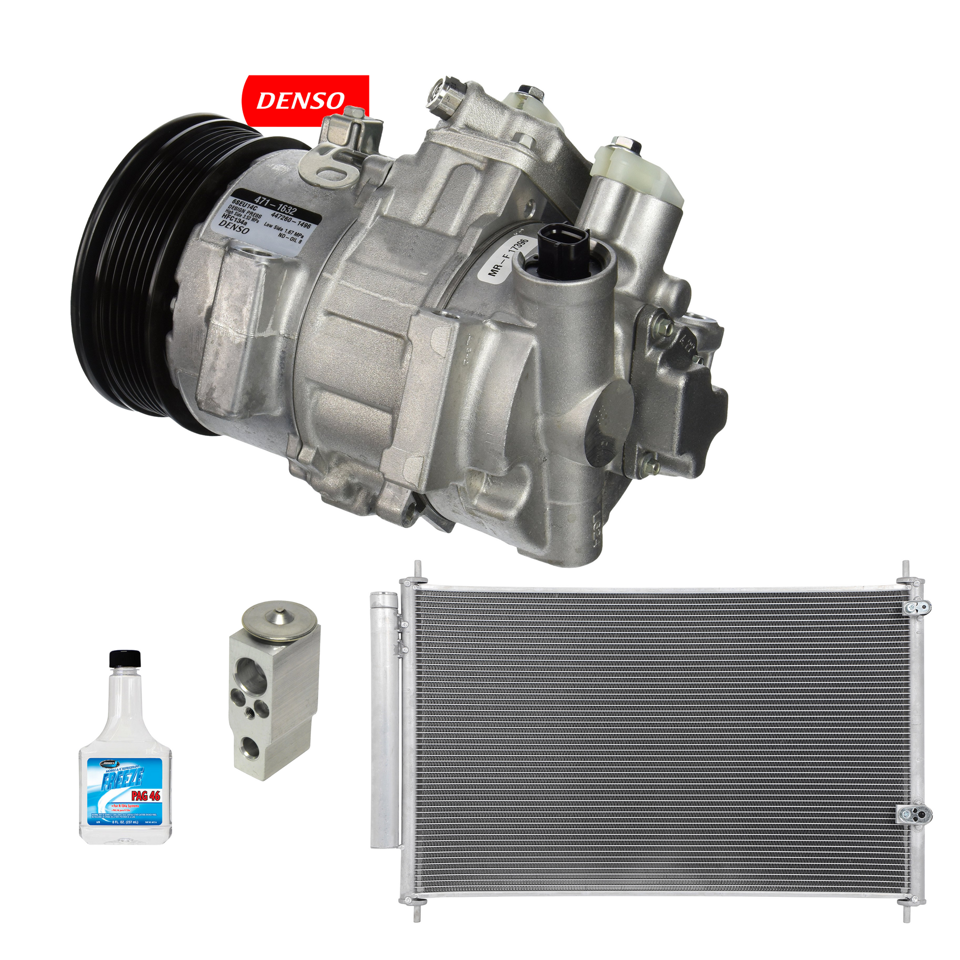 Combo de Compresor de Aire Toyota Corolla 1.8 2009-2010 & Matrix 1.8 2009-2010 - Brothers Parts Delivery