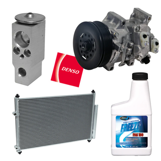 Combo de Compresor de Aire Toyota Corolla 1.8 2011-2013 & Matrix 1.8 2011-2013 - Brothers Parts Delivery