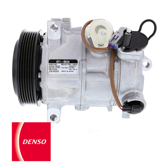 Compresor Dodge Caliber 2009-2012 & Jeep Compass 2009-2017 (Algunas) & Jeep Patriot 2009-2017 (Algunas) Denso