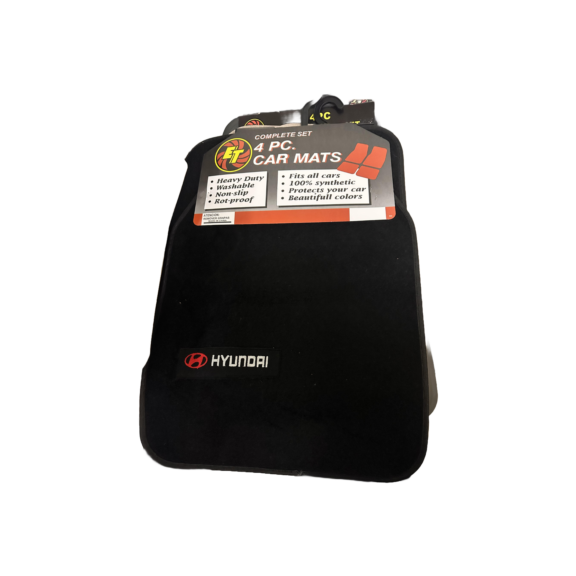 Alfombras 4Pc Hyundai Negra