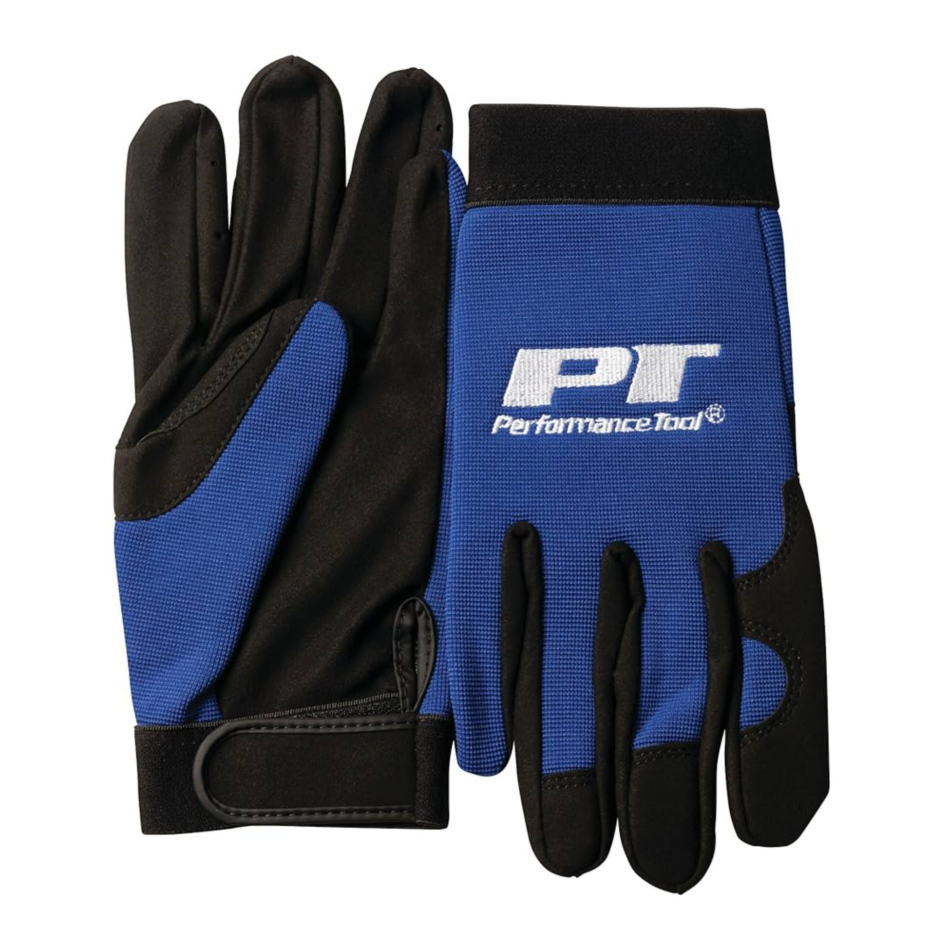 Performance Tool W89001 Blue Mechanics Gloves - X-Large Guantes - Brothers Parts Delivery